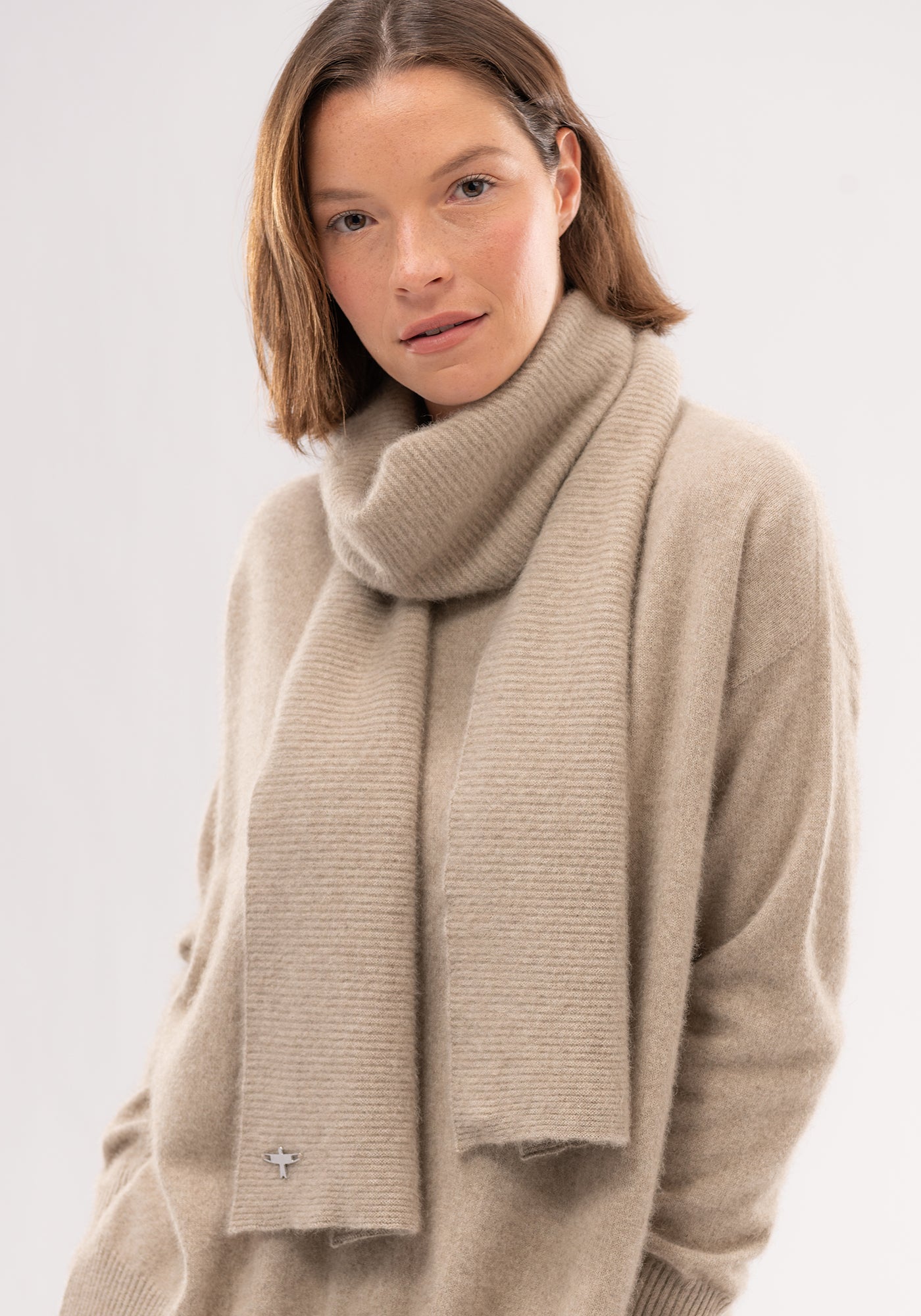 Luxurious Relax scarf, Untouched World, cashmere, possum & silk blend, eco & sustainable, Exclusive Kapua yarn, premium possum fibre blended with cashmere & mulberry Silk, luxuriously soft, lightweight, pill-resistant, itch free for sensitive skin, weightless warmth, pill-resistant, silky soft & comfortable, gift, women’s wear, knitwear, Made in New Zealand, stylish, washable, natural, eco-friendly, clothing, breathable, Shopology, unisex scarf, exclusive CBD, Canterbury made, local