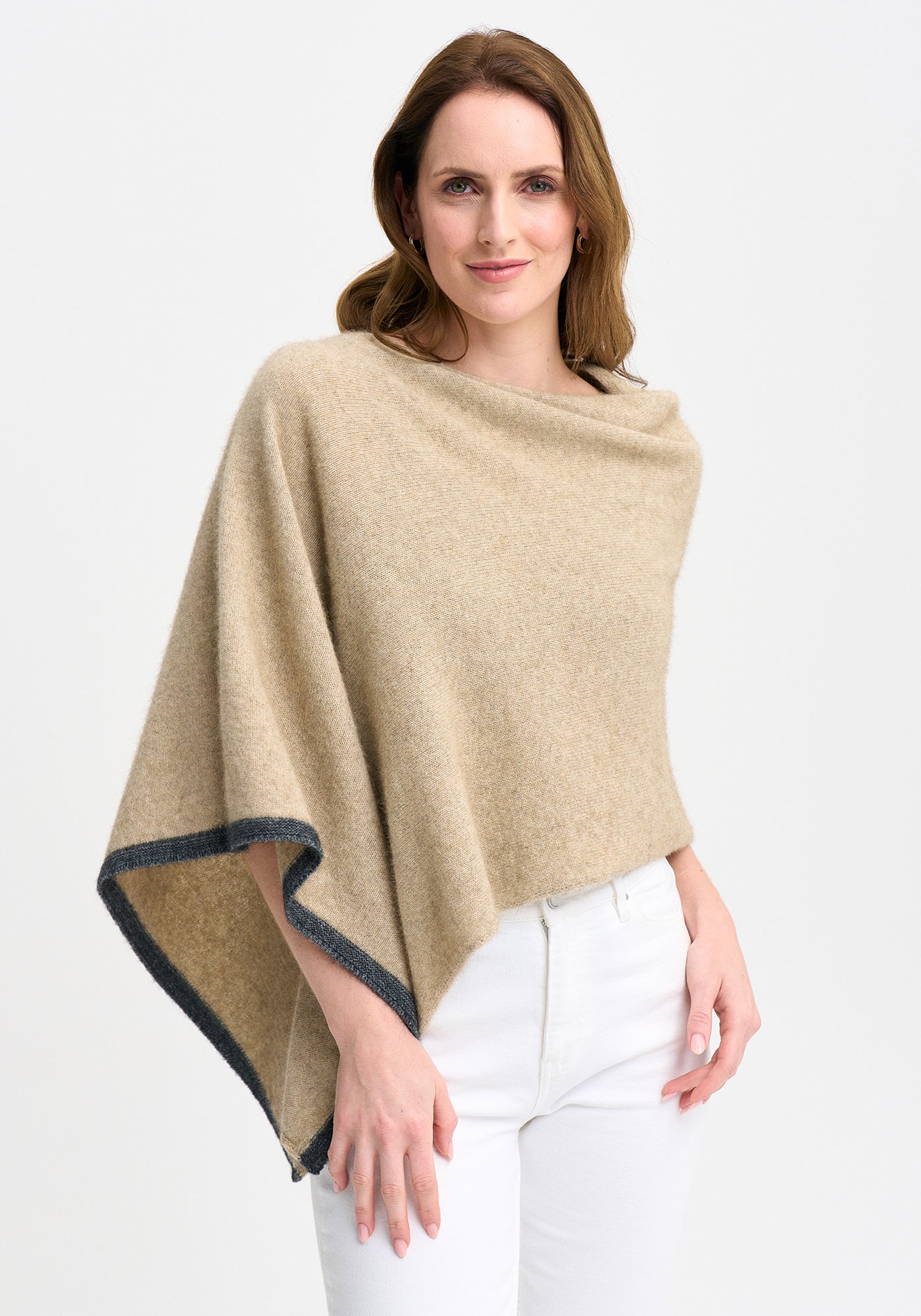 Merinomink - Two Tone Poncho