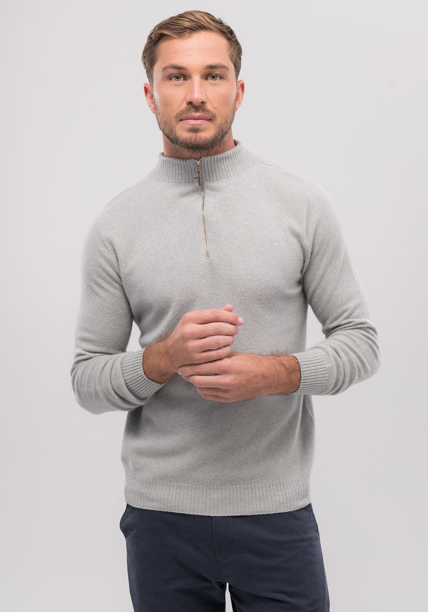 Untouched World, Cassum blend of merino, possum, cashmere & silk, luxurious, seasonal jumper, unisex, menswear, luxuriously soft, lightweight, pill-resistant, itch free for sensitive skin, weightless warmth, pill-resistant, silky soft & comfortable, gift, knitwear, Made in New Zealand, stylish, washable, natural, eco-friendly, clothing, breathable, biodegradable, Shopology, half-zip front jumper, Canterbury made, local, exclusive CBD, unisex