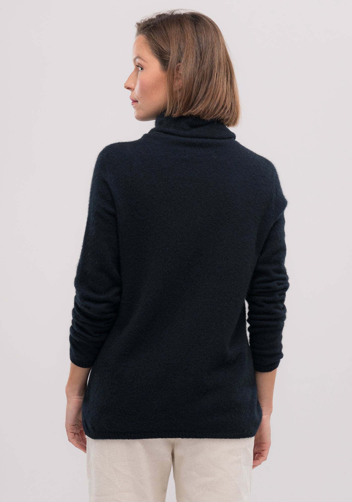 Untouched World, cashmere, possum & silk blend, eco & sustainable, Exclusive Kapua yarn, premium possum fibre blended with cashmere & mulberry Silk, luxuriously soft, lightweight, pill-resistant, itch free for sensitive skin, weightless warmth, pill-resistant, silky soft & comfortable, gift, women’s wear, knitwear, Made in New Zealand, stylish, washable, natural, eco-friendly, clothing, breathable, biodegradable, Shopology, float sweater, roll neck, exclusive CBD, local, Canterbury made