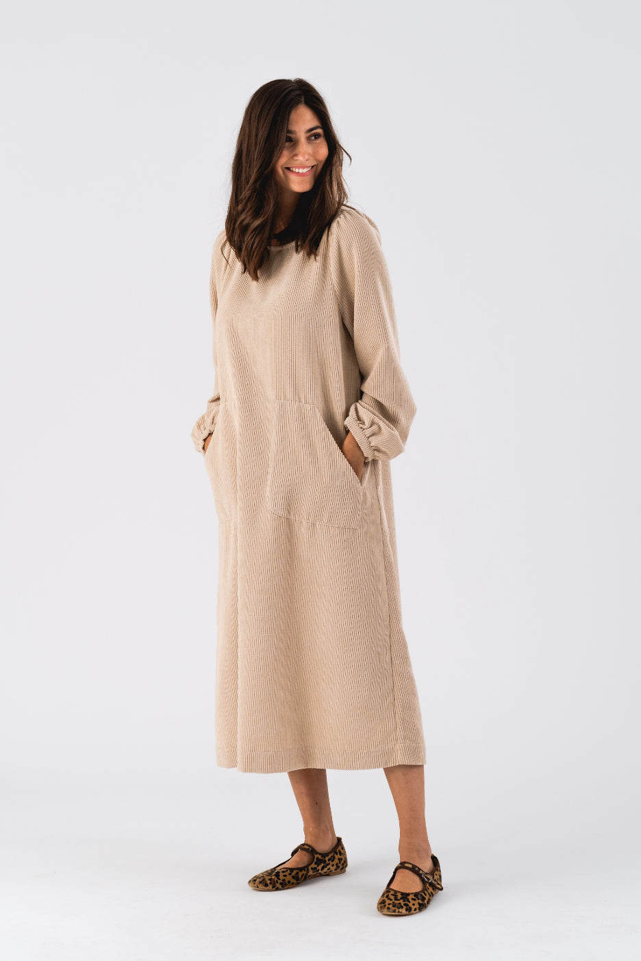 Lucas Dress - Sand