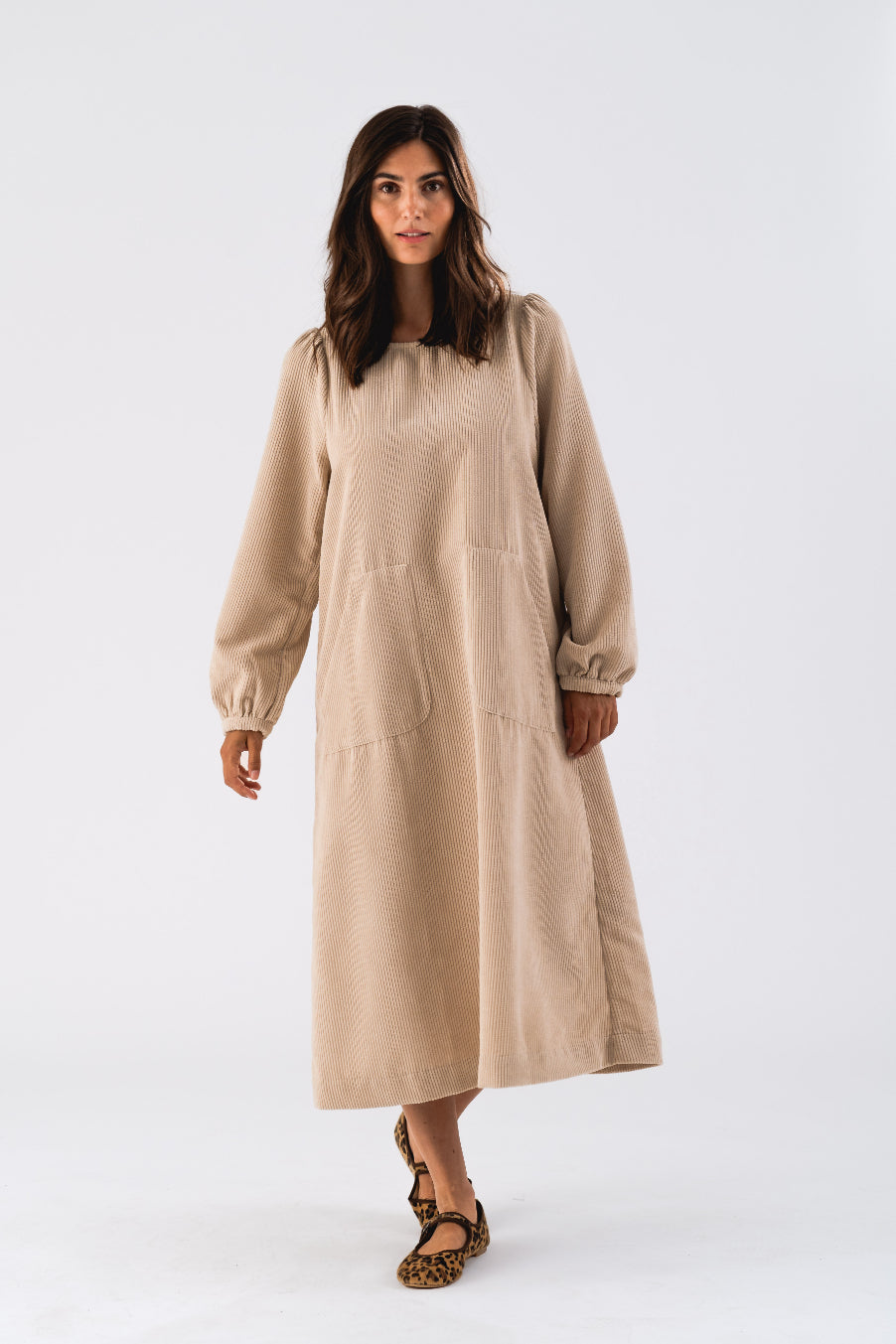 Lucas Dress - Sand