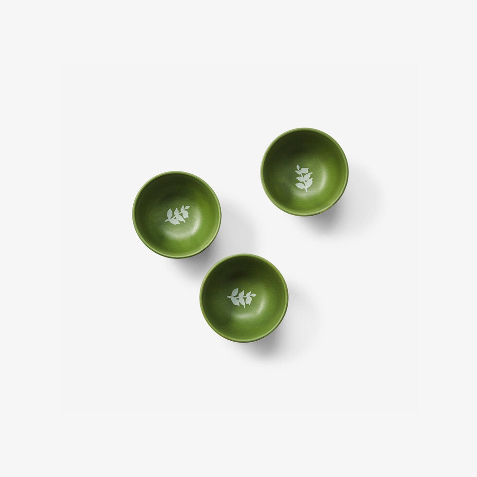Vines Green Small Bowl