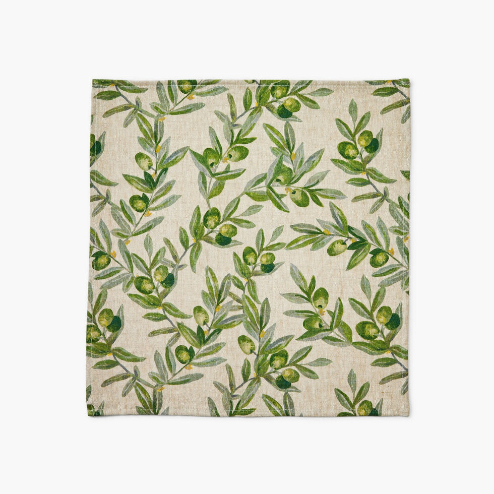 Olive Green Napkins 4