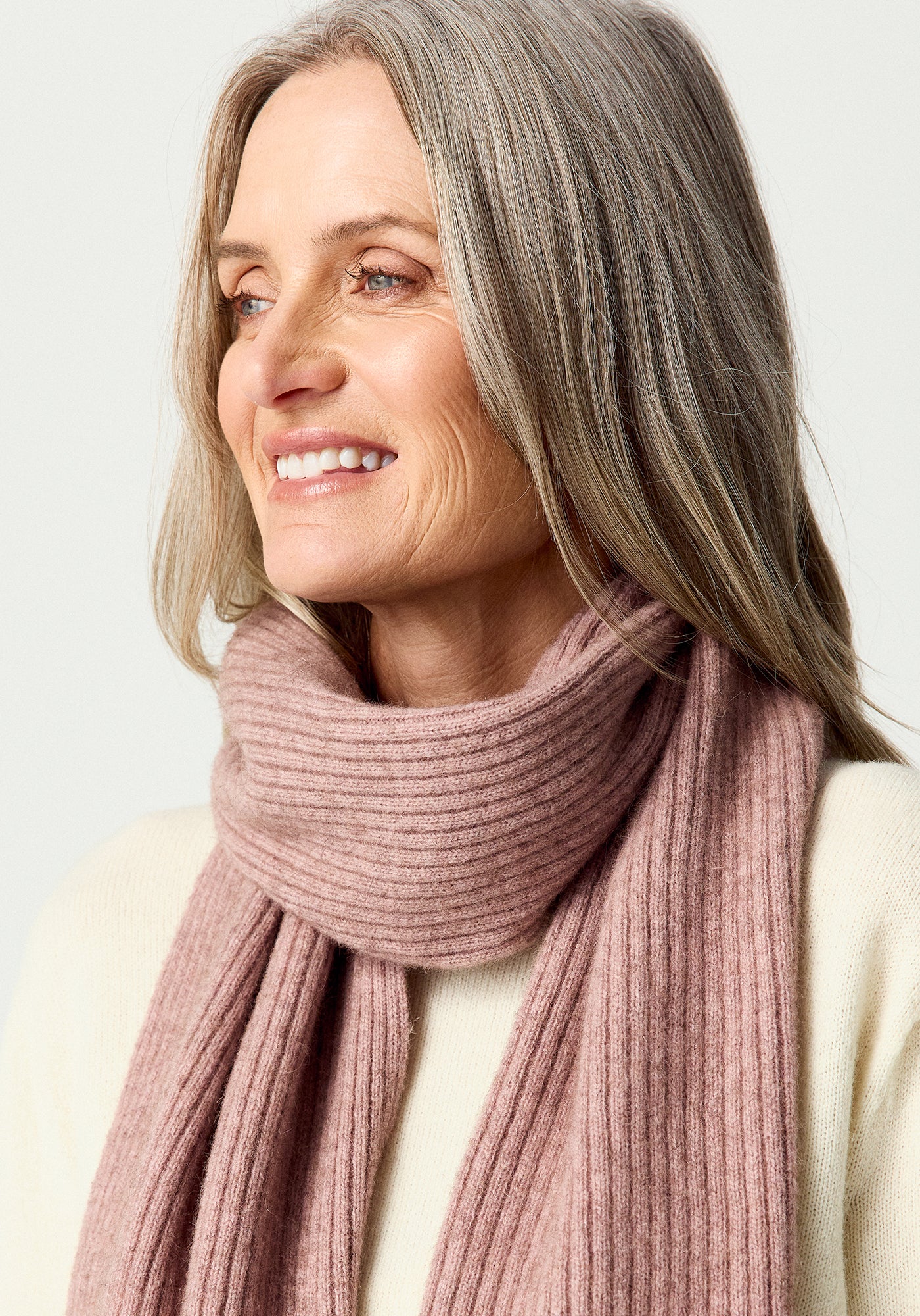 Merinomink - Ribbed Scarf