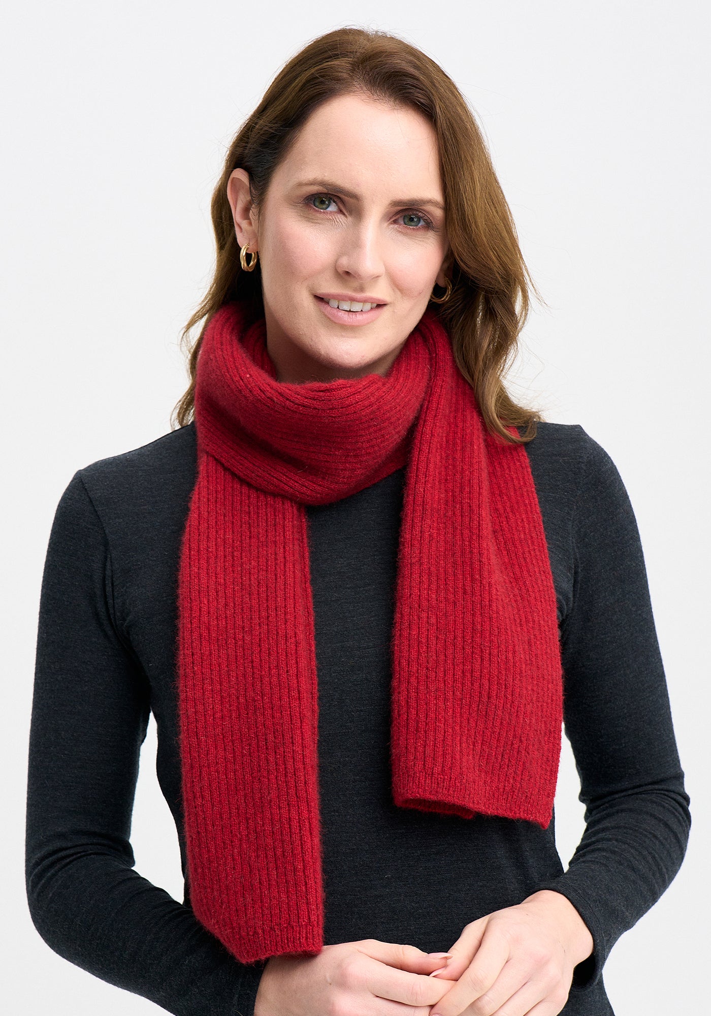 Merinomink - Ribbed Scarf
