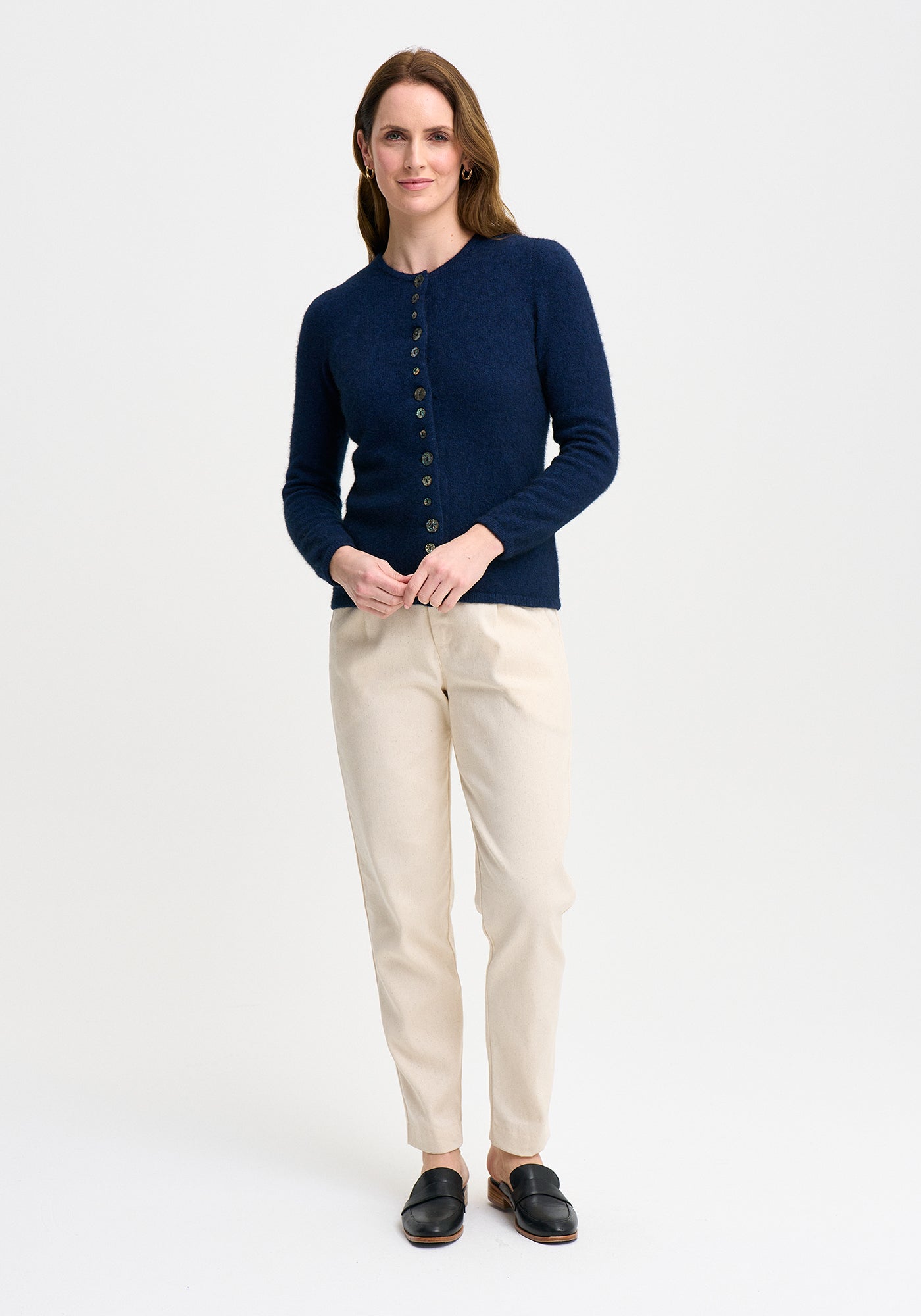 Merinomink - Shell cardigan