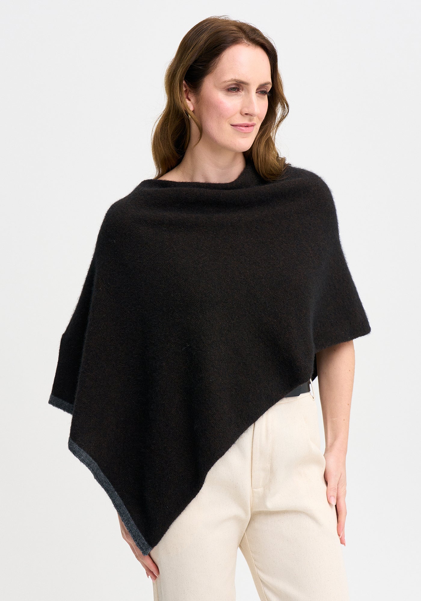 Merinomink - Two Tone Poncho