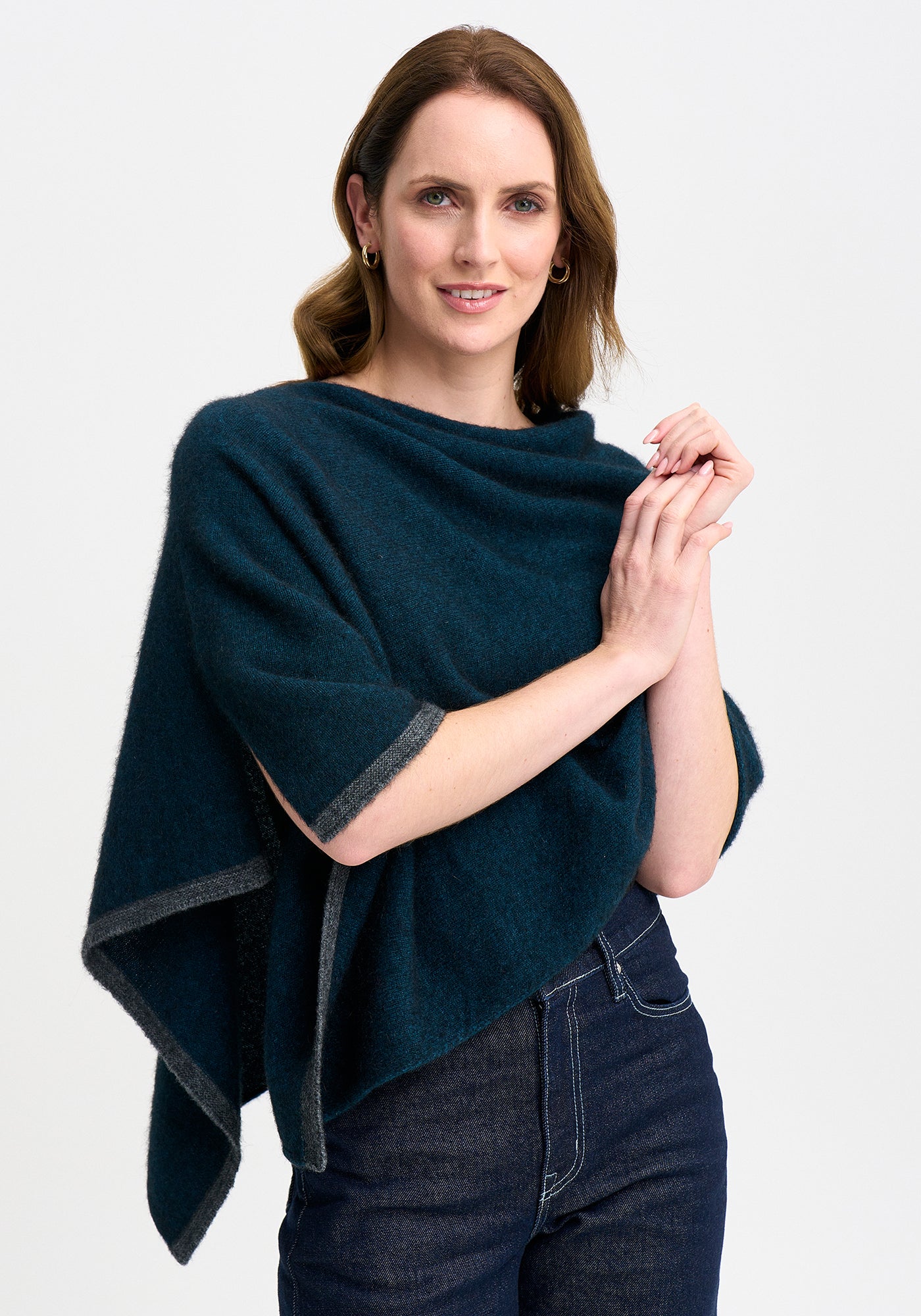 Merinomink - Two Tone Poncho