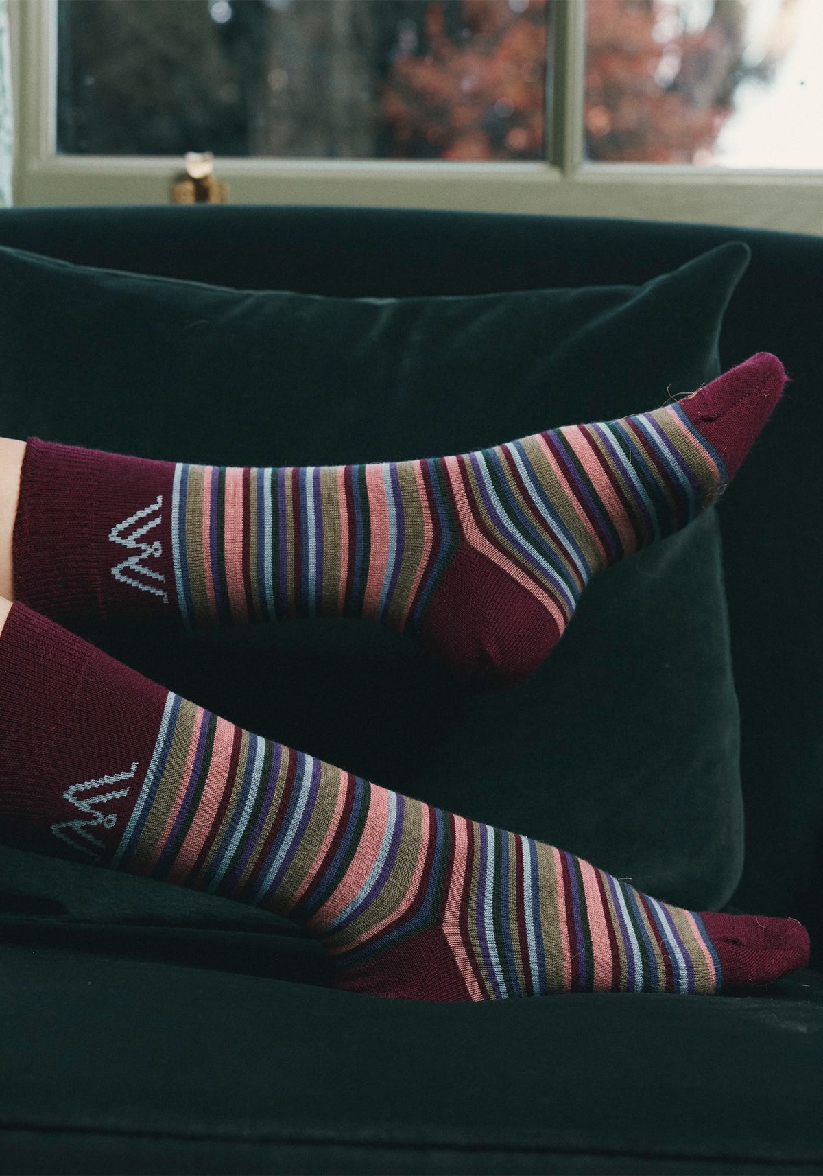 Merinomink - Striped Merino Sock