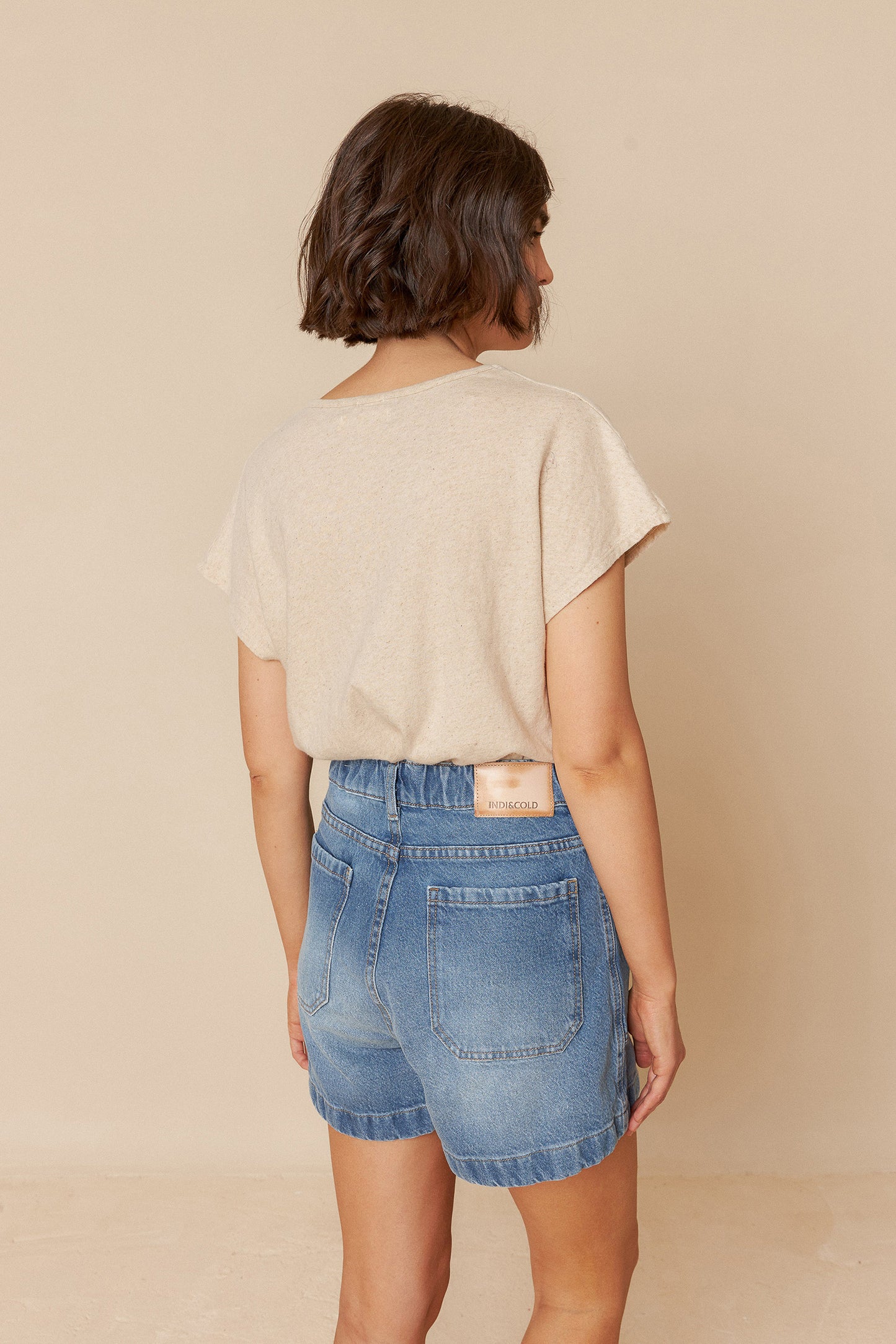 Cotton V-Neck Tee