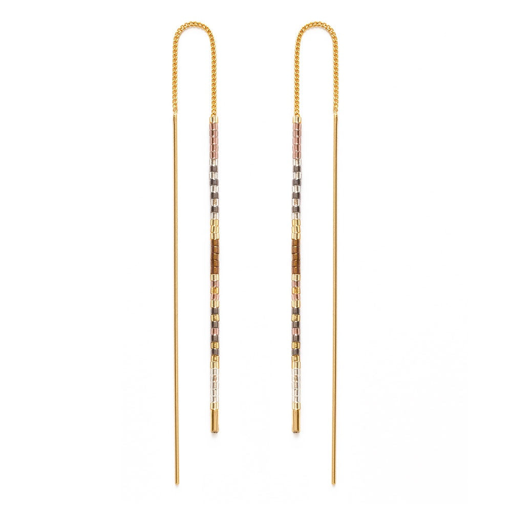 Miyuki Seed Bead Threader- Champagne