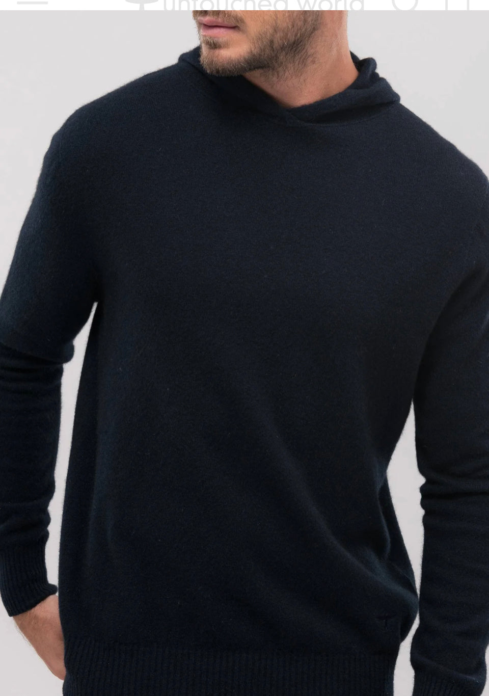 Untouched World, Cassum blend of merino, possum, cashmere & silk, luxurious, seasonal jumper, unisex, menswear, luxuriously soft, lightweight, pill-resistant, itch free for sensitive skin, weightless warmth, pill-resistant, silky soft & comfortable, gift, knitwear, Made in New Zealand, stylish, washable, natural, eco-friendly, clothing, breathable, biodegradable, Shopology, Cassum Hoodie, jumper, Canterbury made, local, exclusive CBD, unisex