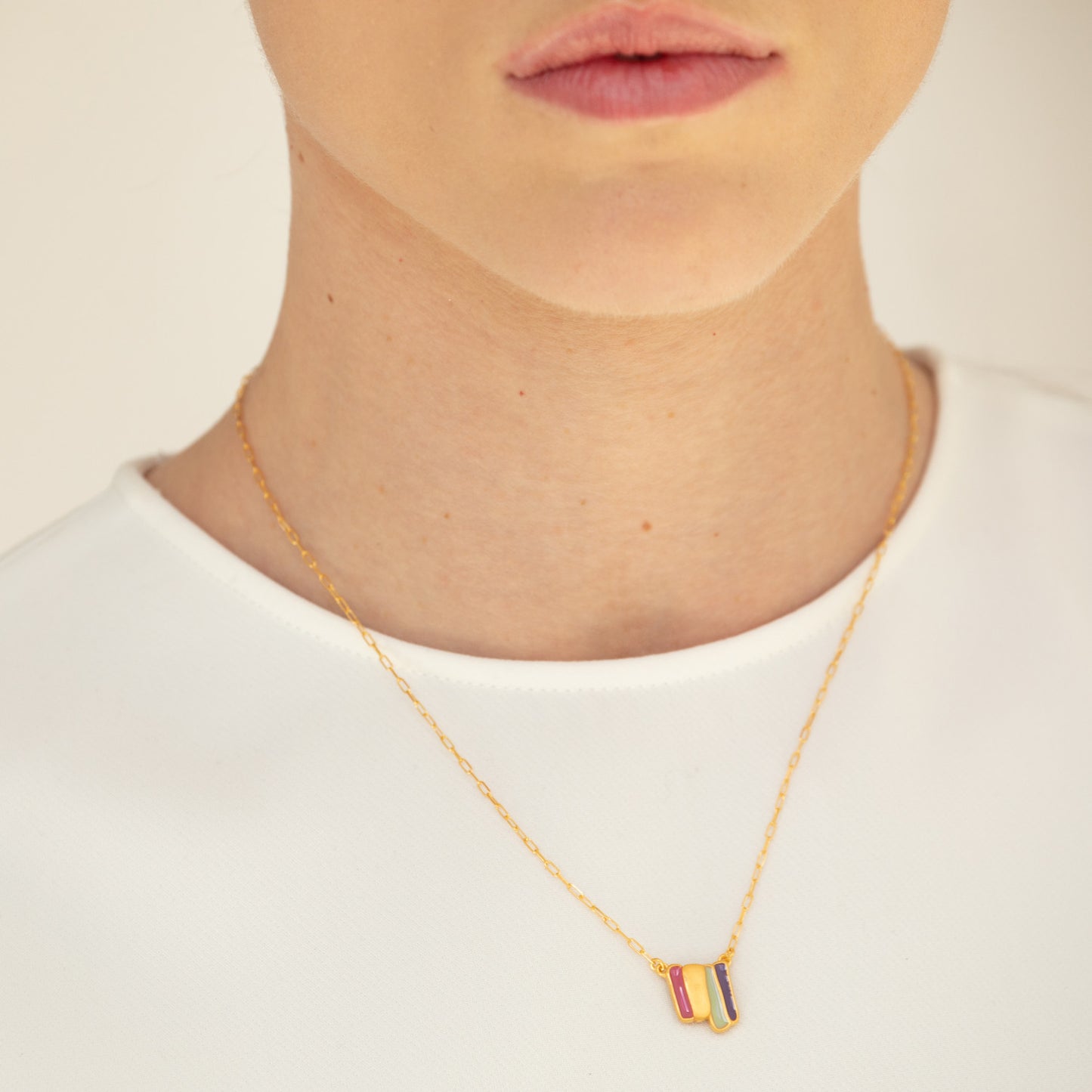 Palette Gold Necklace