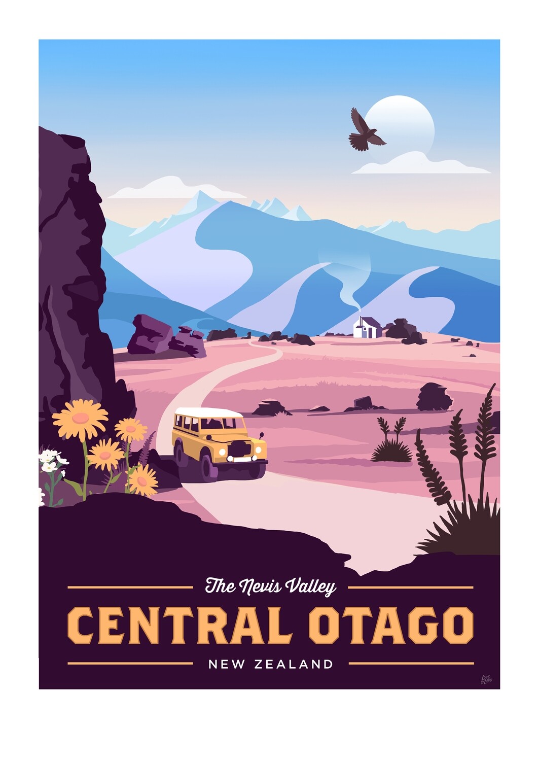 LoveThyLand Artwork - various sizes, towns and collections