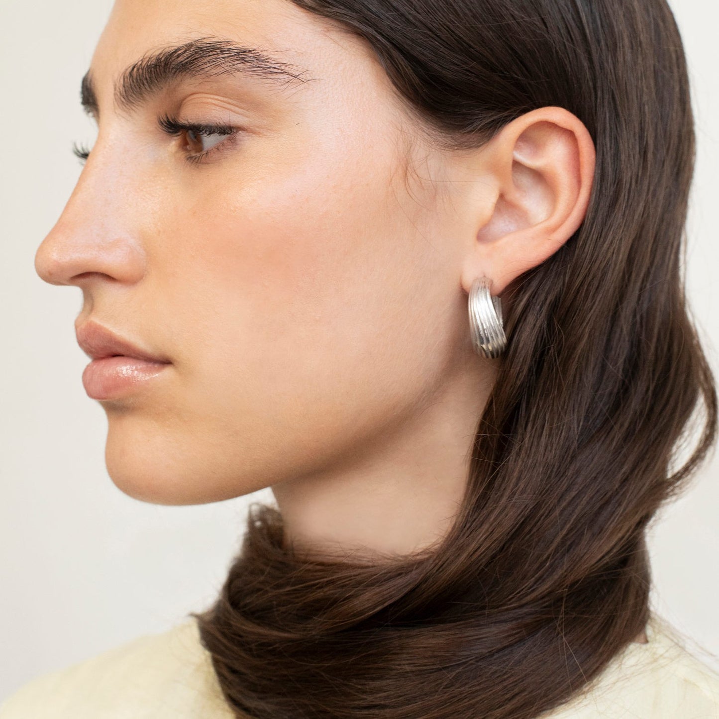 Onaria Silver Hoops