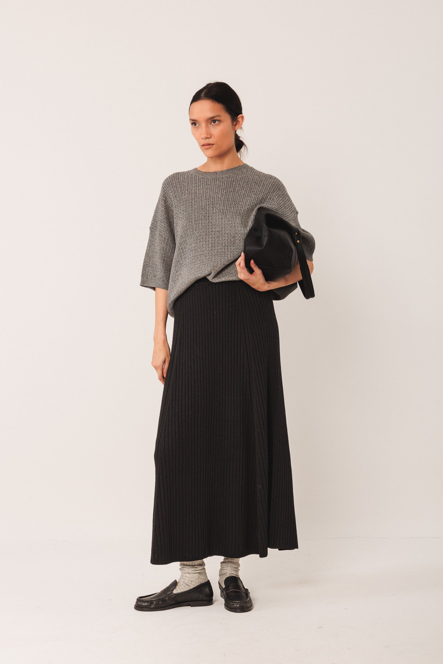 Georgie - Oversized Cable Knit