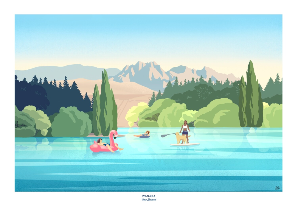 LoveThyLand Artwork - various sizes, towns and collections
