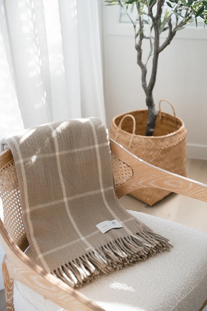 Lambswool Throws - Multiple colours