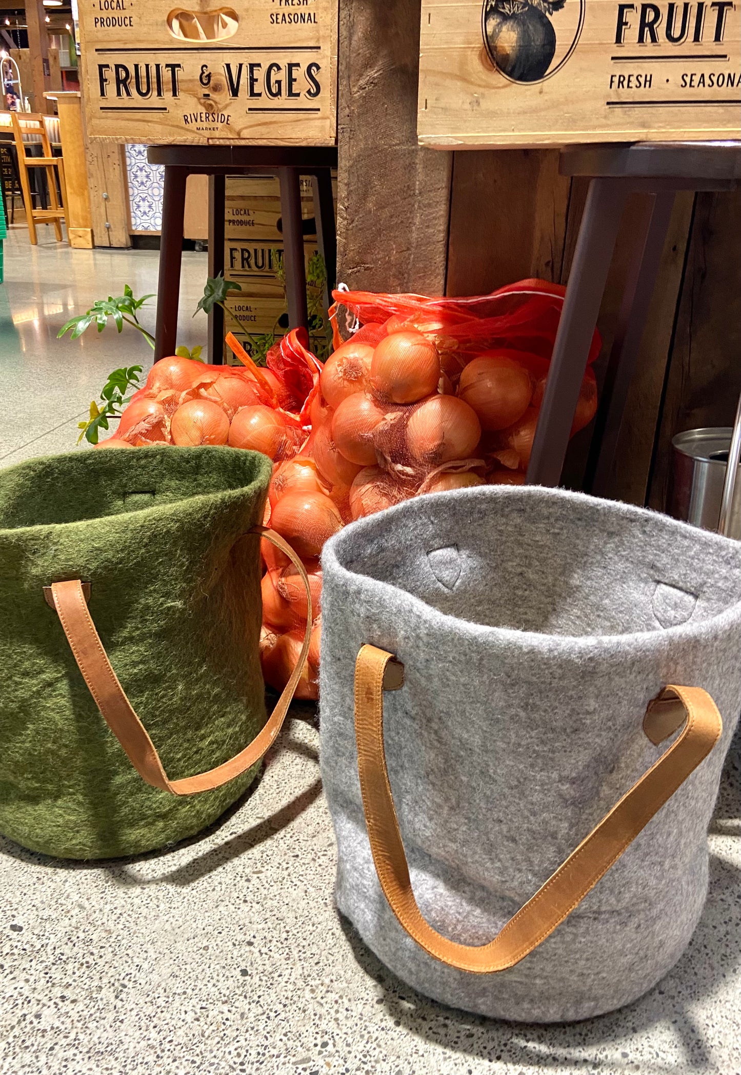 Felt Shopping Bags