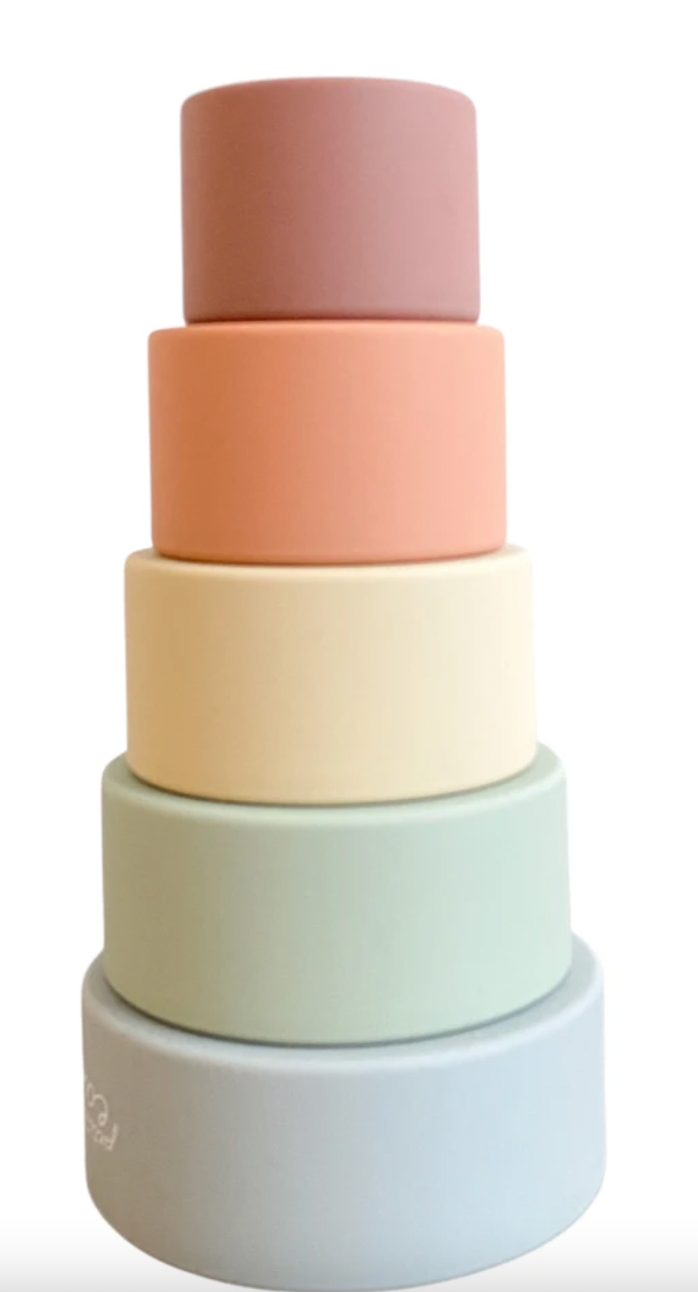 Silcone Baby Stacker Toys