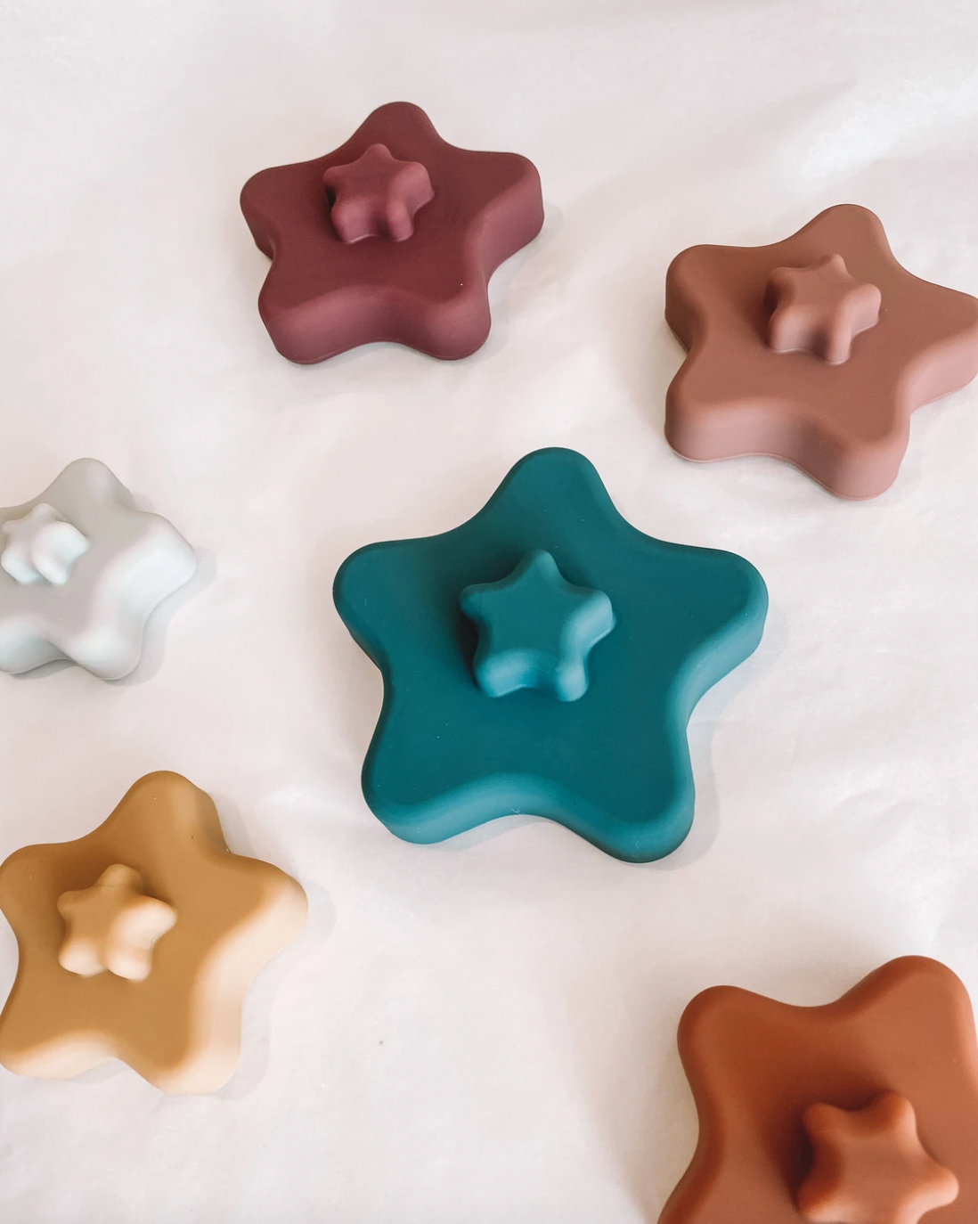 Silcone Baby Stacker Toys