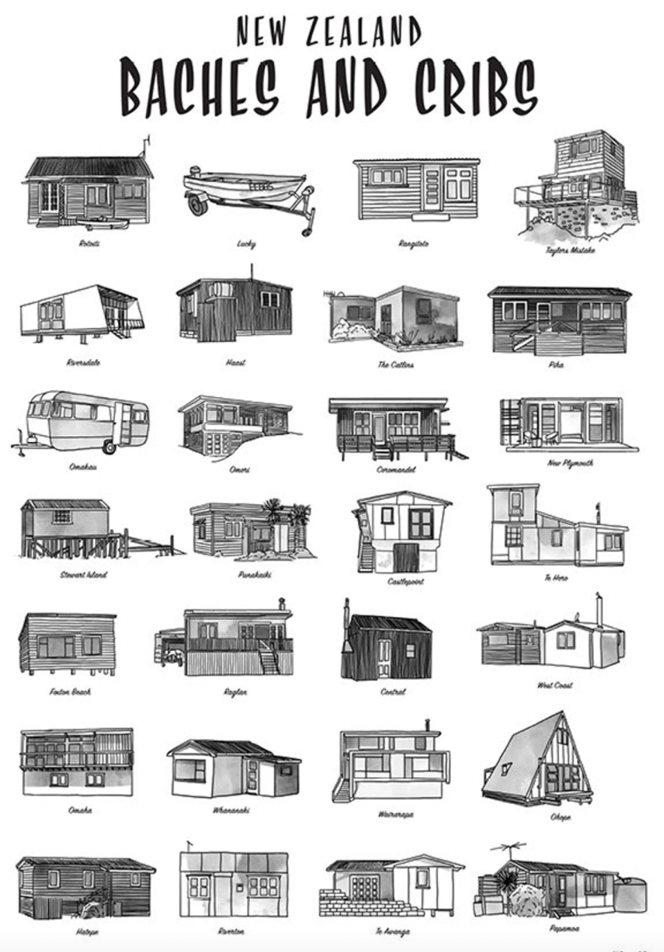 LoveThyLand Artwork - various sizes, towns and collections