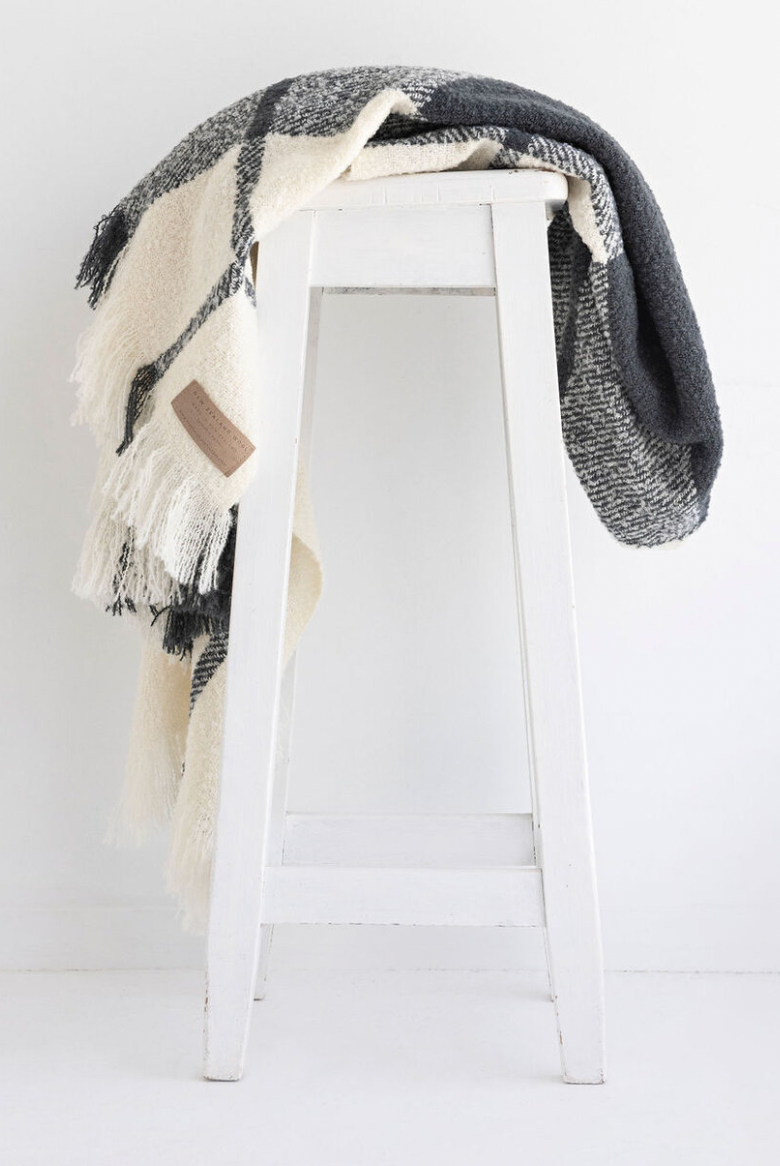 masterweave, boxed throw, blanket, lightweight, sustainable, contemporary colours, made in NewZealand, Shopology, wool twill throw, boucle yarn provides incredible softness, excellent gift for overseas, tourist, exclusively sourced & produced in New Zealand