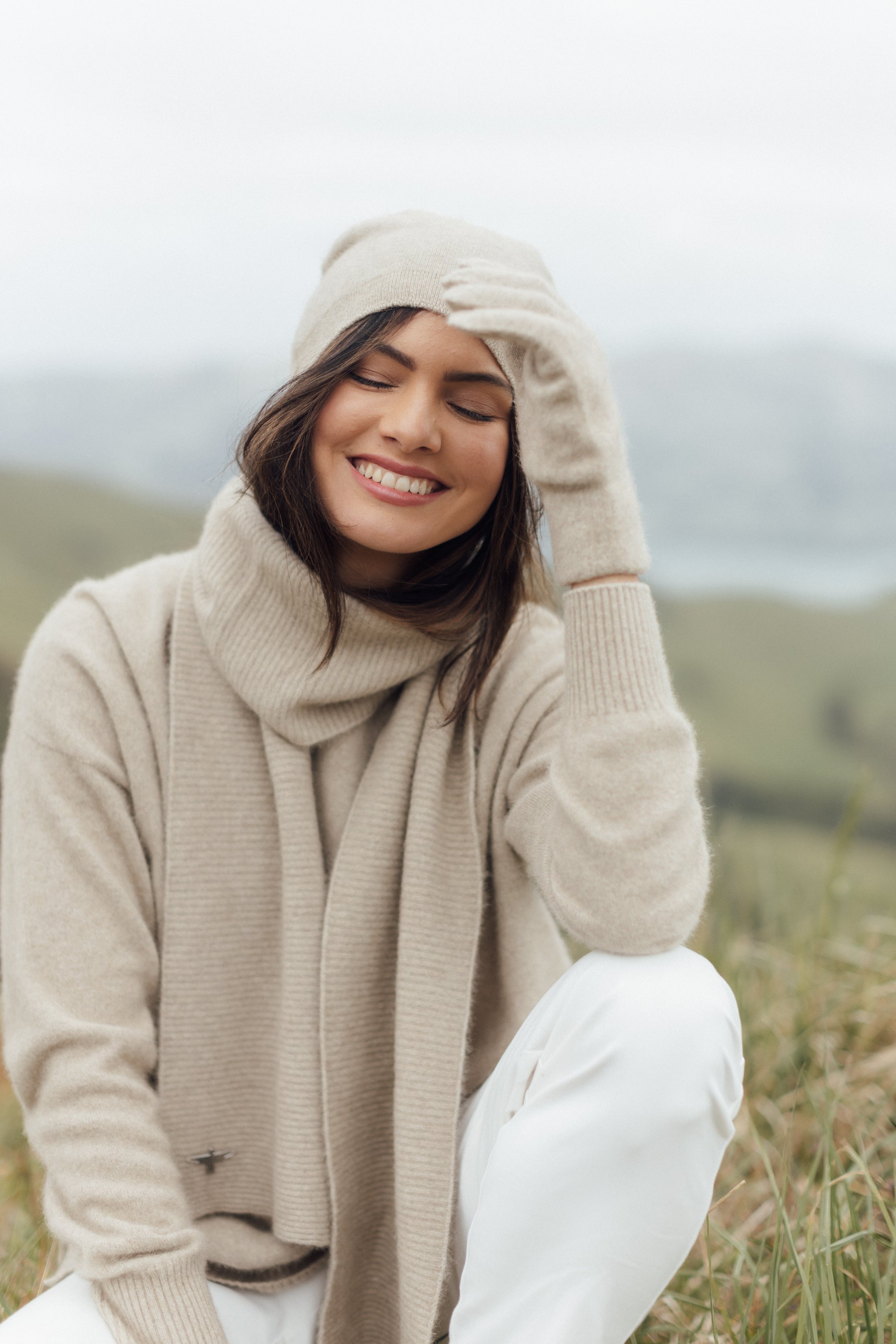 Luxurious Relax scarf, Untouched World, cashmere, possum & silk blend, eco & sustainable, Exclusive Kapua yarn, premium possum fibre blended with cashmere & mulberry Silk, luxuriously soft, lightweight, pill-resistant, itch free for sensitive skin, weightless warmth, pill-resistant, silky soft & comfortable, gift, women’s wear, knitwear, Made in New Zealand, stylish, washable, natural, eco-friendly, clothing, breathable, Shopology, unisex scarf, exclusive CBD, Canterbury made, local