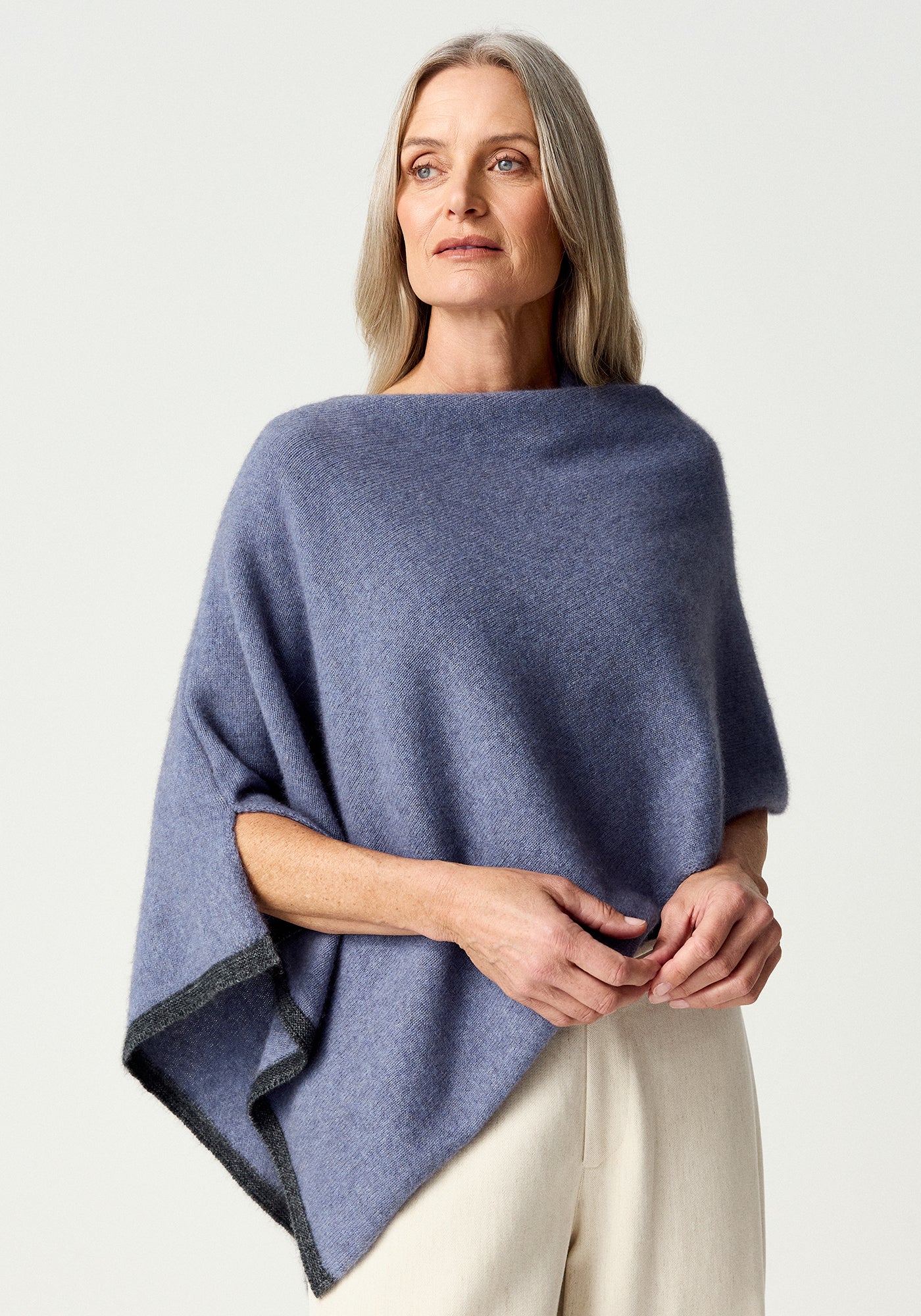 Merinomink - Two Tone Poncho