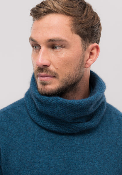 Exclusive Ecopossum blend, Untouched World, 50% merino, 40% possum & 10% mulberry silk blend, made in New Zealand, wool spun in New Zealand, premium blend of fine ZQ certified merino, brush tail possum, featherweight softness, luxurious combination of fibres, pill resistant, eco & sustainable, gift, New Zealand wool product, knitwear, wool, washable, tourist, sustainable, stylish, natural, merino yarn, lightweight, itch-free, fashion, scarf, unisex, shopology, local, Canterbury made, exclusive CBD, snood