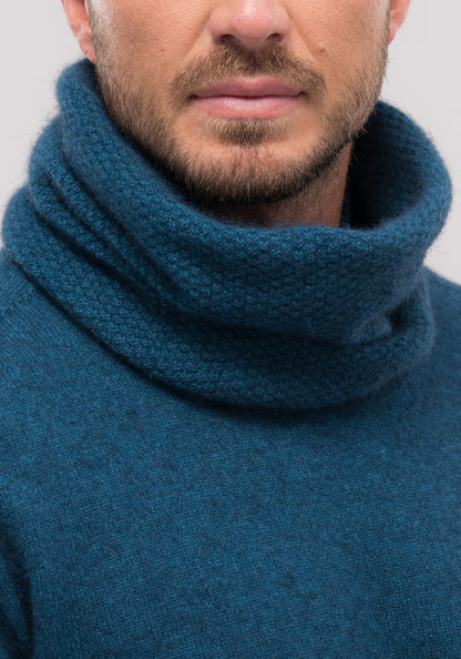 Exclusive Ecopossum blend, Untouched World, 50% merino, 40% possum & 10% mulberry silk blend, made in New Zealand, wool spun in New Zealand, premium blend of fine ZQ certified merino, brush tail possum, featherweight softness, luxurious combination of fibres, pill resistant, eco & sustainable, gift, New Zealand wool product, knitwear, wool, washable, tourist, sustainable, stylish, natural, merino yarn, lightweight, itch-free, fashion, scarf, unisex, shopology, local, Canterbury made, exclusive CBD, snood