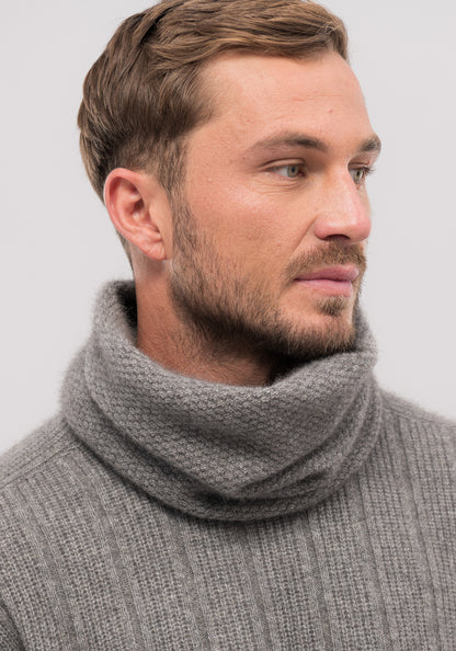 Exclusive Ecopossum blend, Untouched World, 50% merino, 40% possum & 10% mulberry silk blend, made in New Zealand, wool spun in New Zealand, premium blend of fine ZQ certified merino, brush tail possum, featherweight softness, luxurious combination of fibres, pill resistant, eco & sustainable, gift, New Zealand wool product, knitwear, wool, washable, tourist, sustainable, stylish, natural, merino yarn, lightweight, itch-free, fashion, scarf, unisex, shopology, local, Canterbury made, exclusive CBD, snood