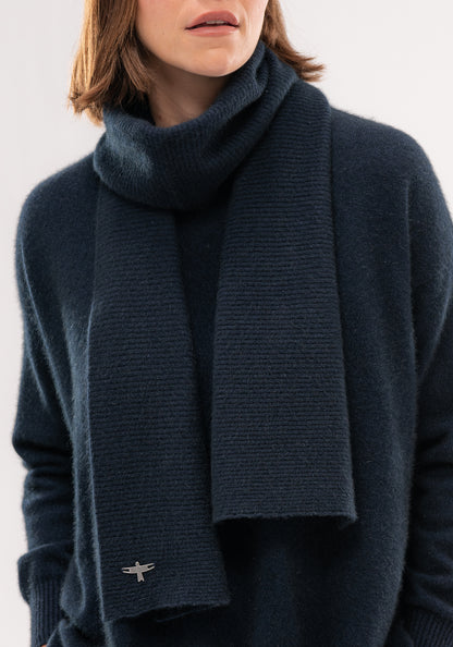 Luxurious Relax scarf, Untouched World, cashmere, possum & silk blend, eco & sustainable, Exclusive Kapua yarn, premium possum fibre blended with cashmere & mulberry Silk, luxuriously soft, lightweight, pill-resistant, itch free for sensitive skin, weightless warmth, pill-resistant, silky soft & comfortable, gift, women’s wear, knitwear, Made in New Zealand, stylish, washable, natural, eco-friendly, clothing, breathable, Shopology, unisex scarf, exclusive CBD, Canterbury made, local