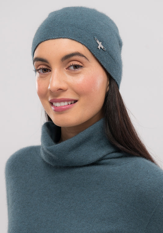 silky soft cashmere blend beanie, weightless warmth like no other, won't itch or prickle perfect for sensitive skin, beanie is as light as a feather, perfect balance of cosiness & style, Untouched World, Made in New Zealand, eco & sustainable, NZ gift, cashmere, possum & silk blend, exclusive kapua yarn, premium possum fibre blended with cashmere & mulberry silk, luxuriously soft, ultra comfy, lightweight, pill-resistant, knitwear, stylish, washable, natural, shopology, exclusive CBD, local, Canterbury made