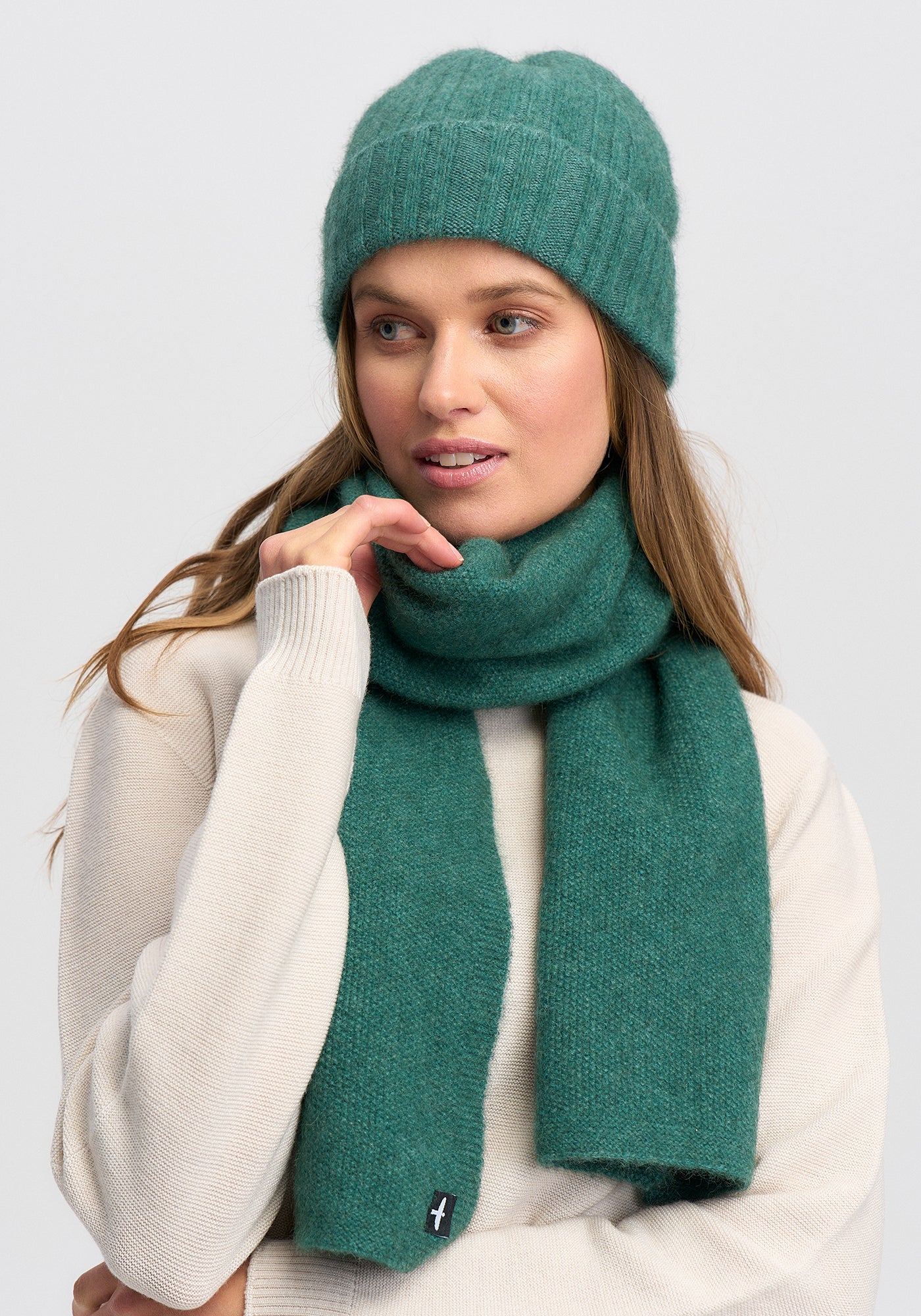 The Moss Scarf from Untouched World, available shopology Christchurch CBD.  Wrap up in the Moss Scarf that’s as fashionable as it is cosy. Made from luxurious Ecopossum, it’s super warm, soft and won’t itch, making it perfect for sensitive skin.  Made from Untouched World's exclusive Ecopossum™ blend of 50% Merino, 40% Possum and 10% Mulberry Silk Approximate dimensions: 25cm x 233cm Unisex Microplastic-free Made in New Zealand One Size