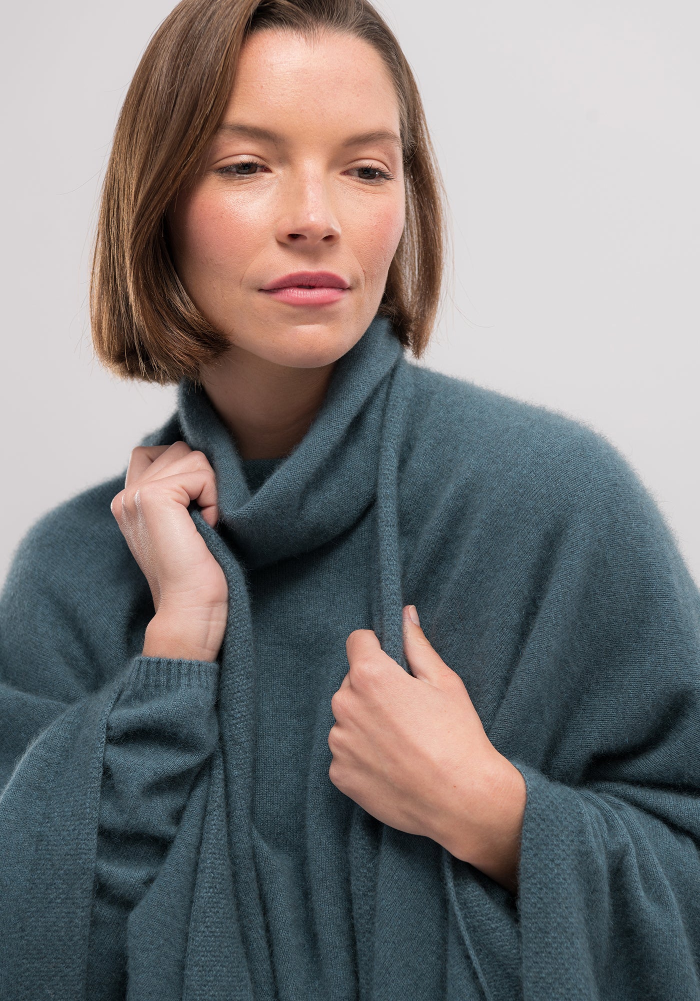 Luxurious Kapua Wrap, Untouched World, cashmere, possum & silk blend, eco & sustainable, Exclusive Kapua yarn, premium possum fibre blended with cashmere & mulberry Silk, luxuriously soft, lightweight, pill-resistant, itch free for sensitive skin, weightless warmth, pill-resistant, silky soft & comfortable, gift, women’s wear, knitwear, Made in New Zealand, stylish, washable, natural, eco-friendly, clothing, breathable, Shopology, local, Canterbury made, exclusive CBD