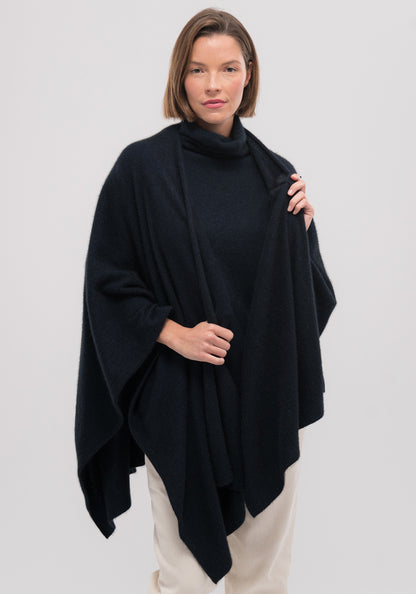 Luxurious Kapua Wrap, Untouched World, cashmere, possum & silk blend, eco & sustainable, Exclusive Kapua yarn, premium possum fibre blended with cashmere & mulberry Silk, luxuriously soft, lightweight, pill-resistant, itch free for sensitive skin, weightless warmth, pill-resistant, silky soft & comfortable, gift, women’s wear, knitwear, Made in New Zealand, stylish, washable, natural, eco-friendly, clothing, breathable, Shopology, local, Canterbury made, exclusive CBD