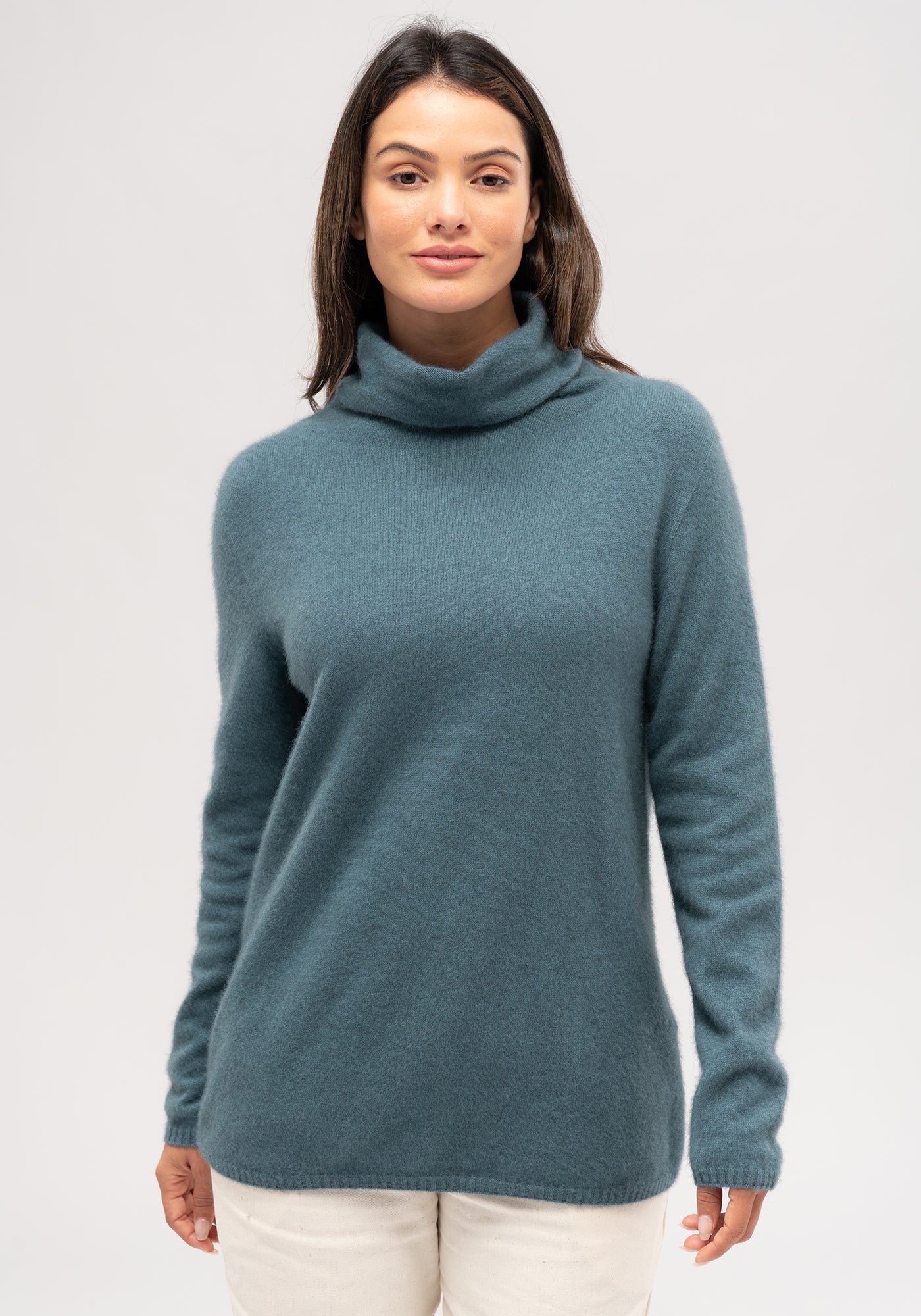 Untouched World, cashmere, possum & silk blend, eco & sustainable, Exclusive Kapua yarn, premium possum fibre blended with cashmere & mulberry Silk, luxuriously soft, lightweight, pill-resistant, itch free for sensitive skin, weightless warmth, pill-resistant, silky soft & comfortable, gift, women’s wear, knitwear, Made in New Zealand, stylish, washable, natural, eco-friendly, clothing, breathable, biodegradable, Shopology, float sweater, roll neck, exclusive CBD, local, Canterbury made