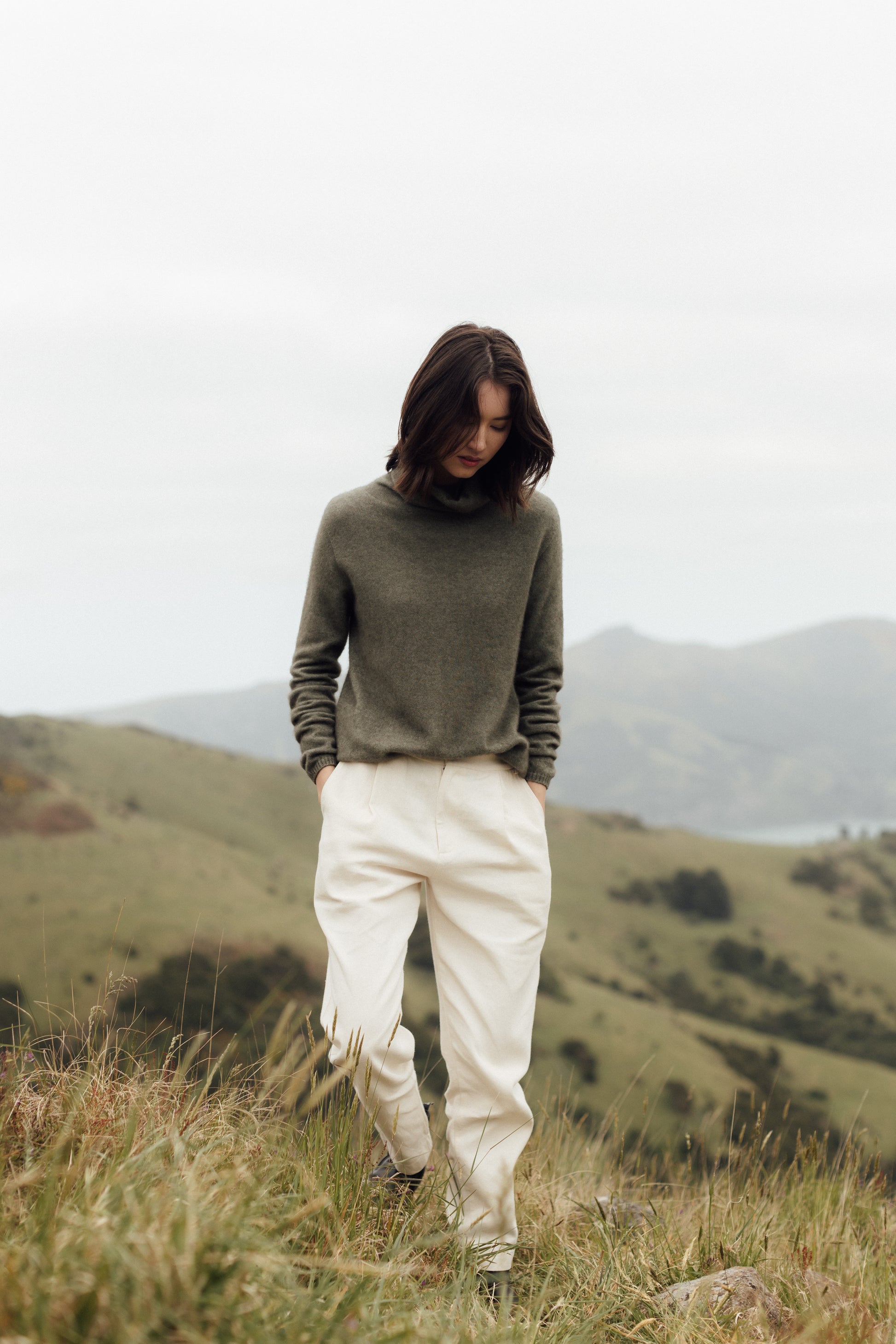 Untouched World, cashmere, possum & silk blend, eco & sustainable, Exclusive Kapua yarn, premium possum fibre blended with cashmere & mulberry Silk, luxuriously soft, lightweight, pill-resistant, itch free for sensitive skin, weightless warmth, pill-resistant, silky soft & comfortable, gift, women’s wear, knitwear, Made in New Zealand, stylish, washable, natural, eco-friendly, clothing, breathable, biodegradable, Shopology, float sweater, roll neck, exclusive CBD, local, Canterbury made