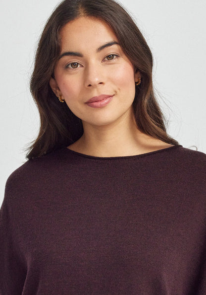 Mira Sweater - Noirberry