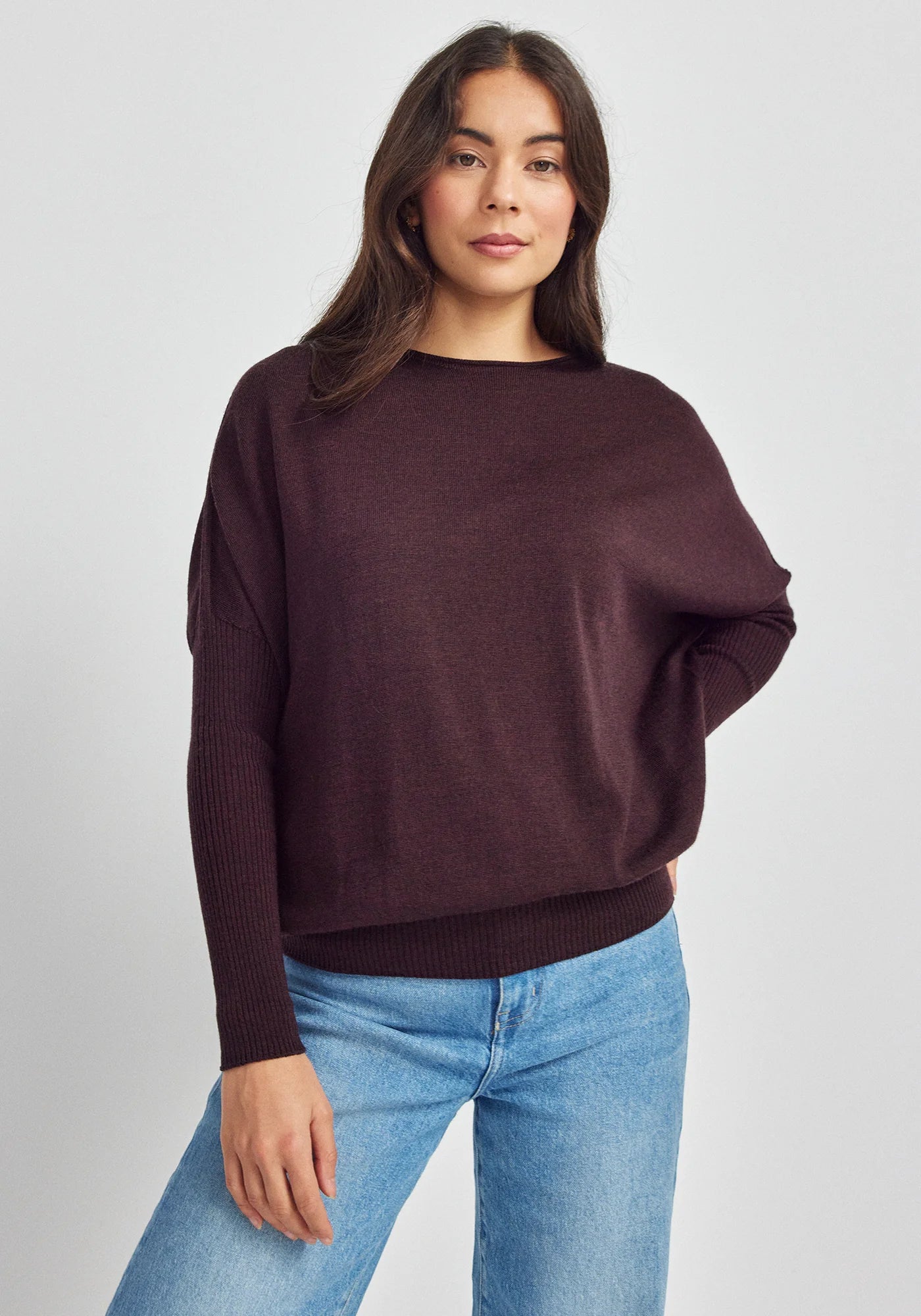 Mira Sweater - Noirberry