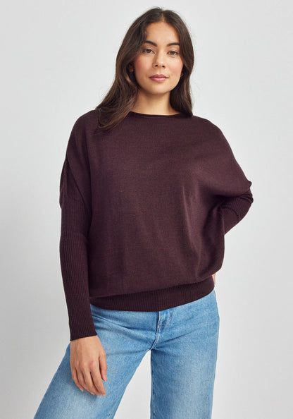 Mira Sweater - Noirberry