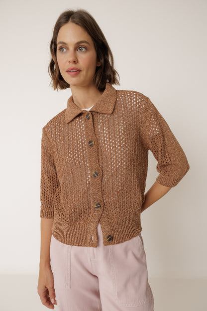 Open Knit Jacket