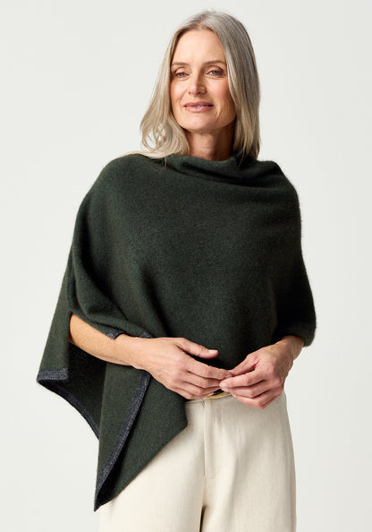 Merinomink - Two Tone Poncho