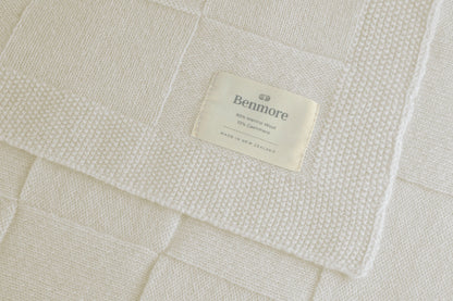 Merino & Cashmere Baby Blanket