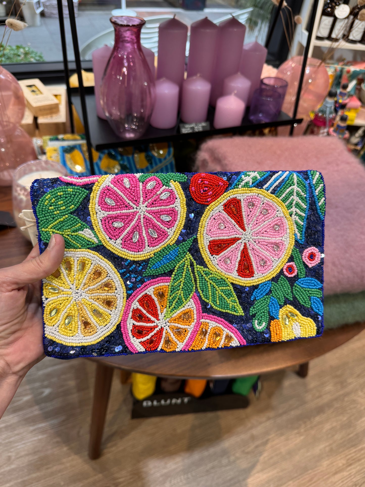 Beaded Clutch