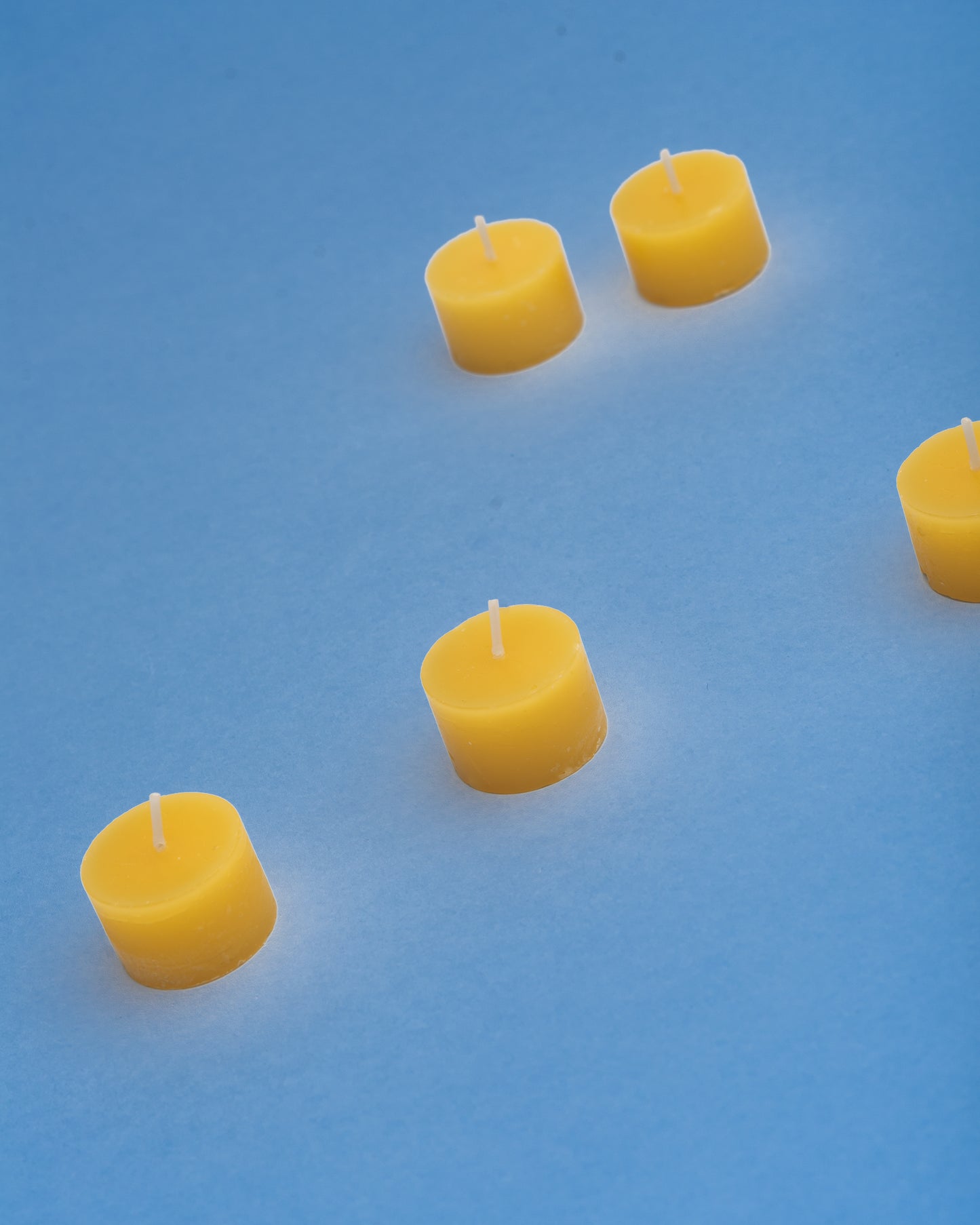 10 pack beeswax tealight candles