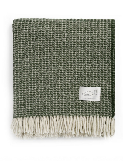 Ruanui Waffle Weave Throw