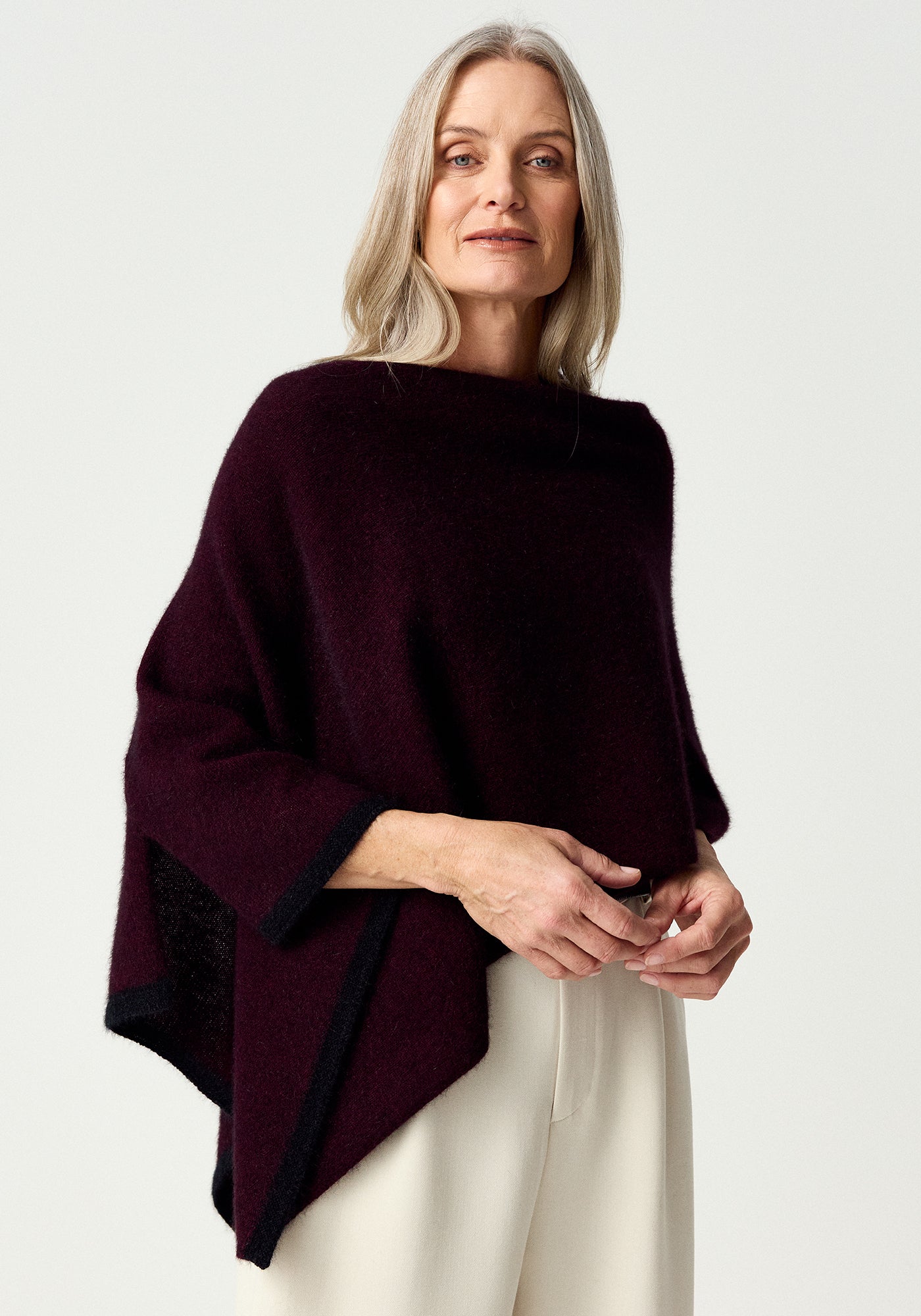 Merinomink - Two Tone Poncho